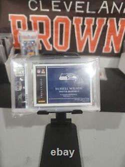 2021 Impeccable RUSSELL WILSON Auto PSA 9