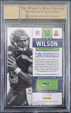 Bgs 9.5 2012 Contenders Russell Wilson Rc 57/99 Playoff Ticket Auto 10 True Gem
