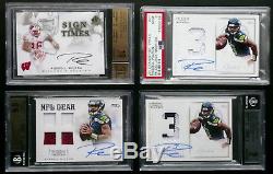 EPIC 2012 Russell Wilson Rookie Auto Collection PSA 10, BGS 10 / POP 1, 1/1