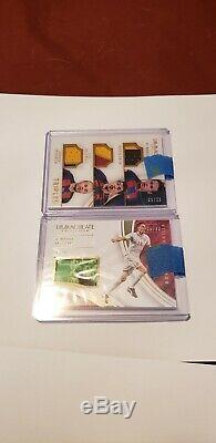 Football Card Auto Jersey Patch High Bv Lot Russell Wilson Neymar Odell #d Rc $$