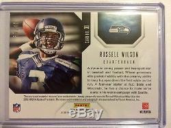 LOW # 2012 Russell Wilson Auto / Jersey Rookie Very Rare # 36/49 MINT FROM PACK