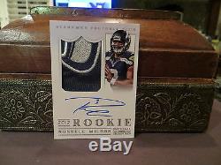 National Treasures Autograph Jersey Auto Rookie Russell Wilson 92/99 2012