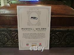 National Treasures Autograph Jersey Auto Rookie Russell Wilson 92/99 2012