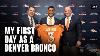 Off Season 2022 Russell Wilson S First Day As A Denver Bronco