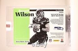 Panini Encased Russell Wilson Pro Bowl Jersey Auto eBay 1/1 On Card Factory Seal