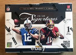 Panini Prime Signatures 2012 Football AUTO New Factory Sealed Box Russell Wilson