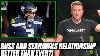 Pat Mcafee Reacts To Report Russell Wilson And The Seahawks Are Better Than Ever