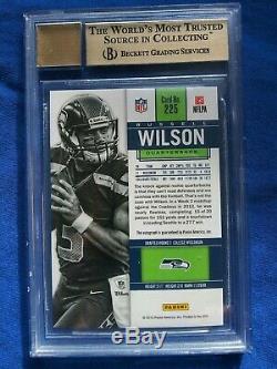 RUSSELL WILSON 2012 CONTENDERS /550 Rookie Autograph BGS 9.5 Auto Seahawks RC