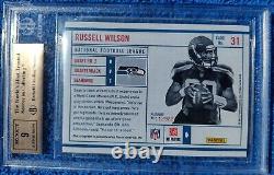 RUSSELL WILSON 2012 PANINI PRESTIGE NFL Passports #31 BGS 9.5 RC High 9.5