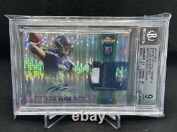 RUSSELL WILSON 2012 Topps Finest /25 Pulsar Prism Refractor Patch Auto RPA SSP