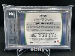 RUSSELL WILSON 2012 Topps Finest /25 Pulsar Prism Refractor Patch Auto RPA SSP
