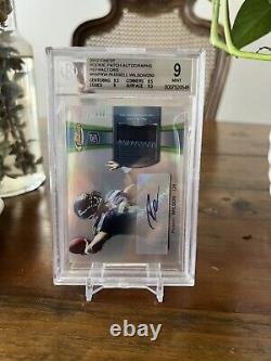RUSSELL WILSON 2012 Topps Finest Auto 10 Grade 9 RPA ROOKIE PATCH AUTO