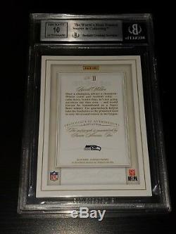RUSSELL WILSON 2014 Panini Flawless All-Pro Ink On Card Auto /25 BGS 9/10 AUTO
