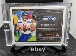 RUSSELL WILSON 2022 The National Black Box 2019 Panini One Framed Card Auto 1/1