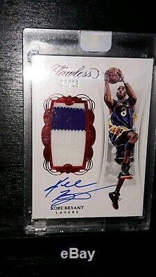 Ruby Flawless Auto Patch Lot of 12 Kobe Griffey Donovan Mitchell Russell Wilson