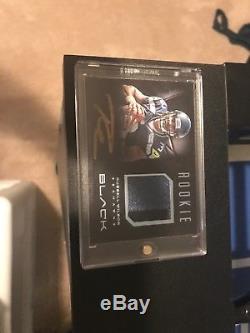 Russell Wilson 2 Color Jersey Auto Rookie Card