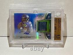Russell Wilson 2012 Bowman Sterling RPA Auto RC Blue Refractor /99 Seahawks