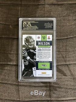 Russell Wilson 2012 Contenders Football Card Auto PSA 9 Rookie RC BIN STEAL