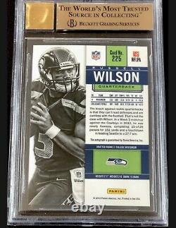 Russell Wilson 2012 Contenders Rc Ticket Auto! Bgs 9.5/10 Gem Mint! Seahawks