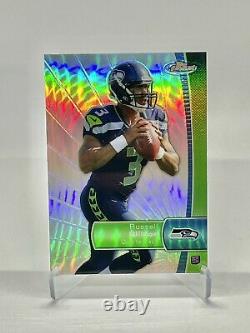 Russell Wilson 2012 Contenders Rookie Ticket Auto /550 Topps Finest Refractor
