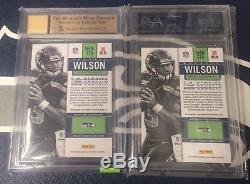 Russell Wilson 2012 Contenders Rookie Ticket BGS 9.5 10 AUTO & PSA 10 Autograph
