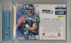 Russell Wilson 2012 Limited Rc Rookie NFL Shield Logo Patch Auto 1/1 Holy Grail
