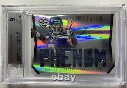 Russell Wilson 2012 Limited Rookie Auto RPA BGS 9 Mint. 5 Away On Card Auto /299