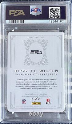 Russell Wilson 2012 National Treasures #325 Jersey 1/1 PSA 10 AUTO 1 Of 1