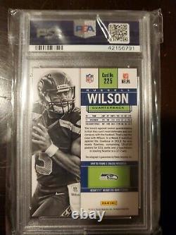 Russell Wilson 2012 Panini Contenders RC Rookie Auto PSA 9 Mint