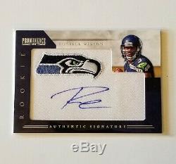 Russell Wilson 2012 Prominence Rookie Authentic Signature Auto #235 SP 85/150