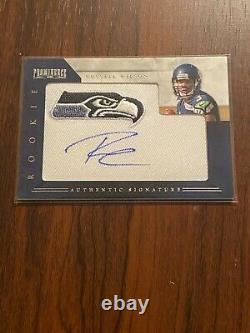 Russell Wilson 2012 Prominence Rookie Auto on Patch 50/150