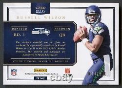 Russell Wilson 2012 Prominence Rookie Patch Broncos Auto Autograph Rc /150