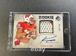 Russell Wilson 2012 Sp Authentic #272 Rookie Patch Auto Rc /885 Rpa Broncos Qb