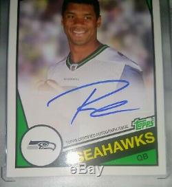 Russell Wilson 2012 Topps 84 Style #14 RC/Auto. #d 033/100. WoW! OFFERS