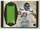 Russell Wilson 2012 Topps Five Star Rc Autograph Jumbo 2 Color Patch Auto Sp /55