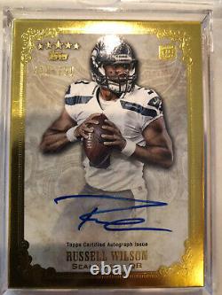 Russell Wilson 2012 Topps Five Star Rookie Auto