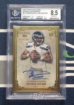 Russell Wilson 2012 Topps Five Star Rookie Card RC Autograph BGS Graded 10 AUTO