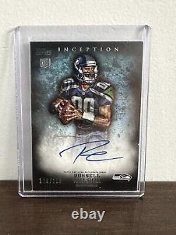 Russell Wilson 2012 Topps Inception Rookie Auto /150 Seahawks Broncos RC