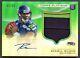 Russell Wilson 2012 Topps Platinum Green Refractor Rookie Patch Auto Rc /99