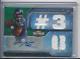 Russell Wilson 2012 Topps Triple Threads Green Triple Jersey Auto Rc #d 12/50