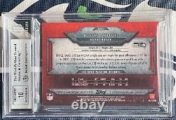 Russell Wilson 2012 Topps Triple Threads Pigskin RC PATCH 1/1 BGS 9 10 AUTO