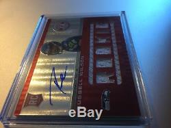 Russell Wilson 2012 Totally Certified Rc Game Jersey Autograph Auto /199 NFL Mvp