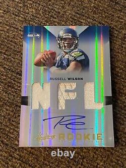 Russell Wilson 2012 absolute jersey auto autograph #230 165/299