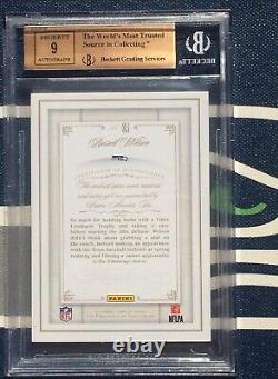 Russell Wilson 2014 Panini Flawless Patch Auto BGS 9.5 #16/25 Gem Mint RARE