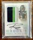 Russell Wilson 2018 National Treasures Retro Acetate Rookie Patch Auto Rc 06/10