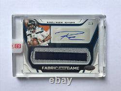 Russell Wilson 2019 Panini Certified Fabric Of The Game Patch Auto 3/5 JERSEY #