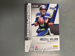 Russell Wilson 2019 Panini Prizm Sensational Auto Autograph Seahawks Broncos