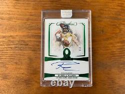 Russell Wilson 2020 Panini Flawless Emerald Pro Bowl Ink On Card Auto #'d 2/2 SP