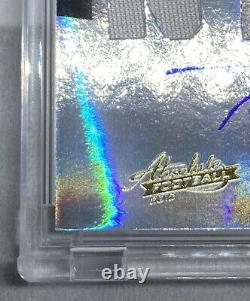 Russell Wilson #/299 Absolute auto 2012 Rookie Premier Materials Patch 230