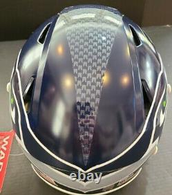 Russell Wilson Auto Speed Flex Full-Size Helmet Wilson Hologram COA Seahawks